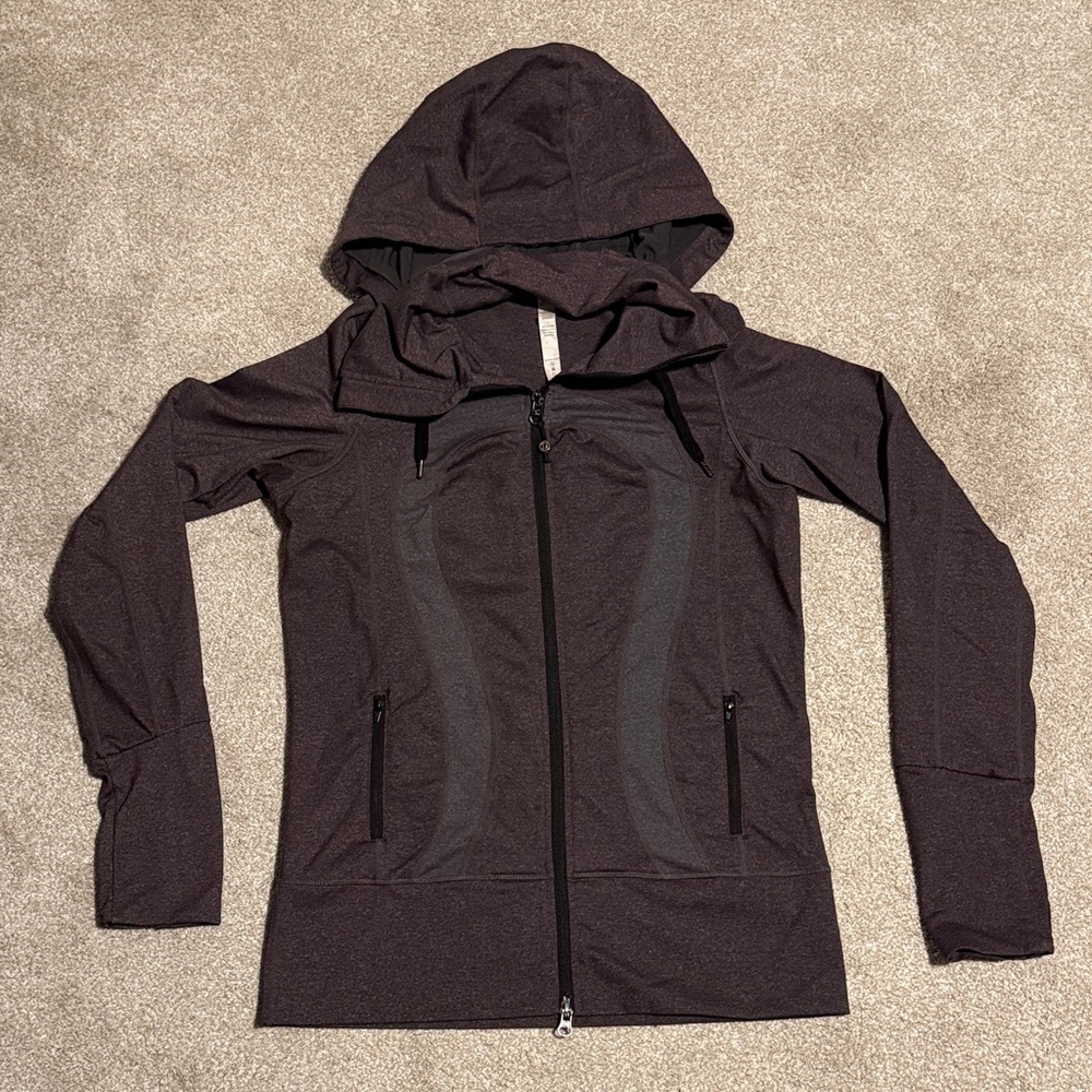 Lululemon brushed stride jacket